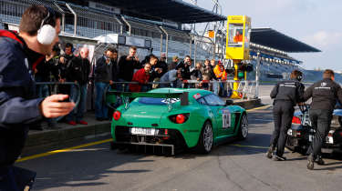 Racing at the Nurburgring